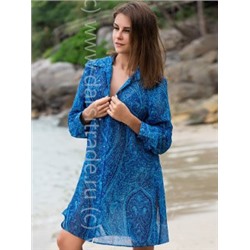 №8257 Платье пляжное "Riviera" Mia-Amore Дроп п/э