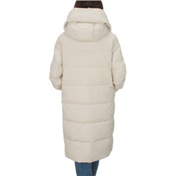 2108 LT.BEIGE Пальто зимнее женское (200 гр .холлофайбер)
