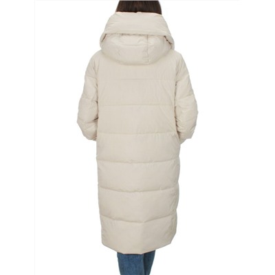 2108 LT.BEIGE Пальто зимнее женское (200 гр .холлофайбер)