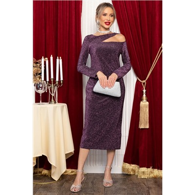 Платье вечернее Джина (пурпурное) П14705-35М