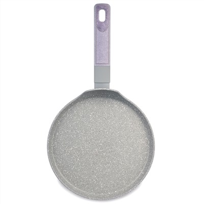 СКОВОРОДА БЛИННАЯ С АНТИПРИГАРНЫМ ПОКРЫТИЕМ PFLUON MARBLE, 22*4,3 СМ