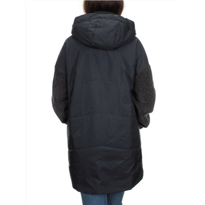 M-6059 DK. BLUE Куртка демисезонная женская (синтепон 100 гр.)