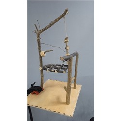 Игровой стенд для мелких и средних попугаев 2