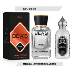 Beas U746 Attar Collection Musk Kashmir Unisex edp 50 ml, Парфюм унисекс Beas U746 создан по мотивам аромата Attar Collection Musk Kashmir