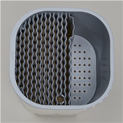 ПОДСТАВКА ДЛЯ НОЖЕЙ AGNESS С ТОЧИЛЬНЫМ КАМНЕМ 13,6*14,6*23 СМ