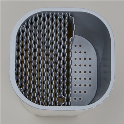 ПОДСТАВКА ДЛЯ НОЖЕЙ AGNESS С ТОЧИЛЬНЫМ КАМНЕМ 13,6*14,6*23 СМ