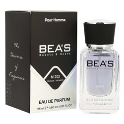 Beas M202 Christian Dior Sauvage Men edp 25 ml, Парфюм мужской Beas M202 создан по мотивам аромата Christian Dior Sauvage