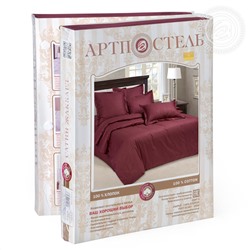 КПБ Бордо страйп-сатин Арт Дизайн