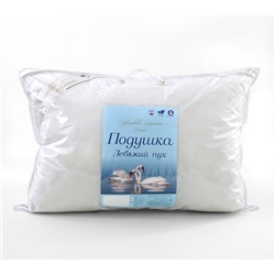 Подушка Лебяжий пух в тике Текс-Дизайн