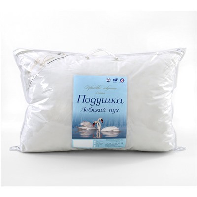 Подушка Лебяжий пух в тике Текс-Дизайн
