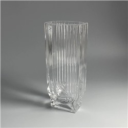 200-194 Декоративная ваза для цветов 30см в под.уп.(х12)Стекло