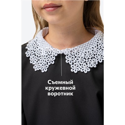 Школьное платье с добавлением вискозы для девочки Happyfox
