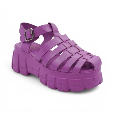 Босоножки А13-9 пурпурные