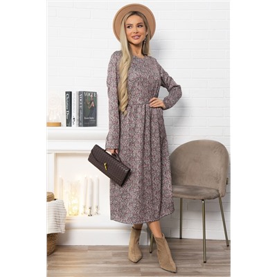 Платье Андреа (коричневое) П14852-25М