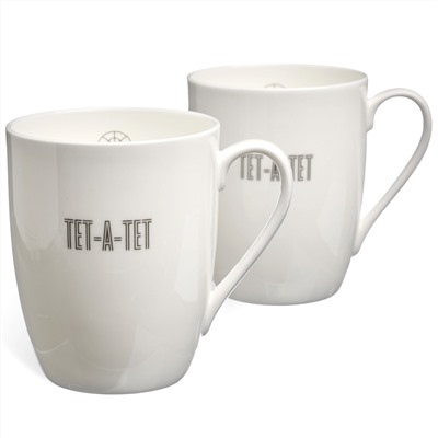 НАБОР КРУЖЕК LEFARD "TET-A-TET" 2 ШТ. 440 МЛ (КОР=24НАБ.)