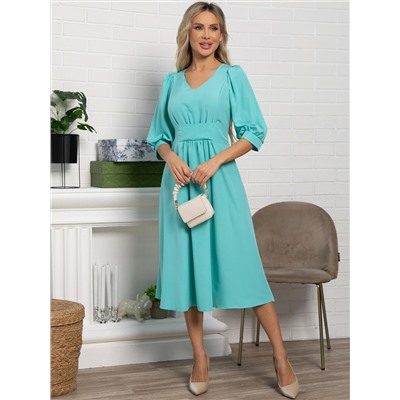 Платье Мадлен (бирюзовое) П15466-18М