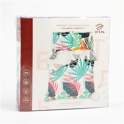 Постельноебелье"Этель" 1.5спСoloredtropics143*215см, 150*214см, 70*70см-2шт