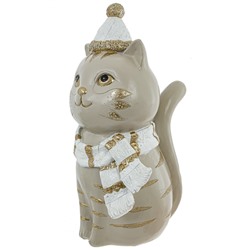 Фигурка декоративная "Кот", L12 W12 H24,5 см