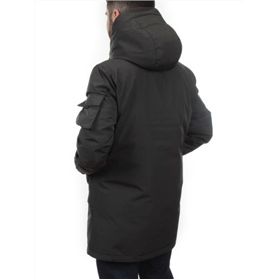 8896 GRAY GREEN Куртка мужская зимняя облегченная (130 гр. холлофайбер)