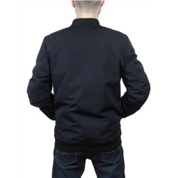 EM25056-2 DARK BLUE Куртка-бомбер мужская демисезонная (100 гр. синтепон)