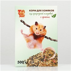Корм Seven Seeds для хомяков, с орехами, 500 г
