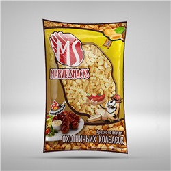 Арахис со вкусом охотничьих колбасок "Marvelsnacks",  70 г