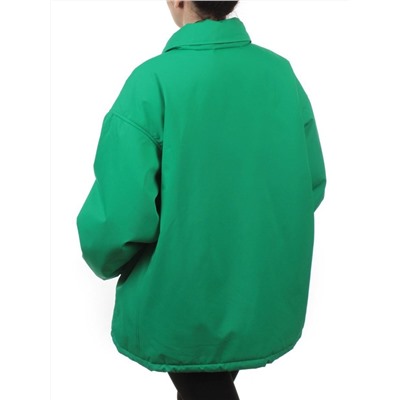 H24-216 GREEN Куртка демисезонная женская (100 гр. синтепон)