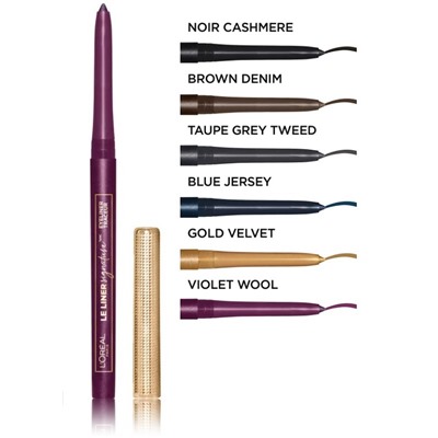 2 L`oreal Карандаш д/глаз Автоматический "Le Liner Signature" т.04 золотой вельвет