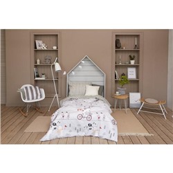 Постельное белье Этель 1.5 сп "Brave bear" 143х215 см, 150х214 см, 50х70 см -1 шт,100% хлопок, бязь