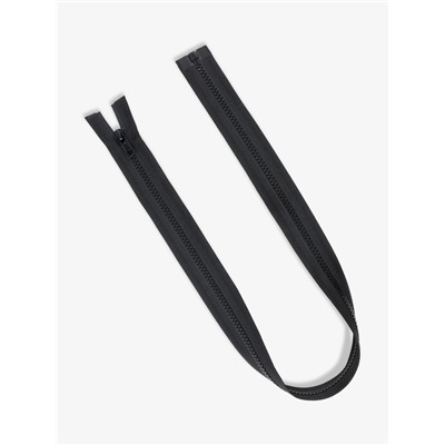 Молния «Трактор», №5, разъёмная, замок автомат, 70 см, чёрная