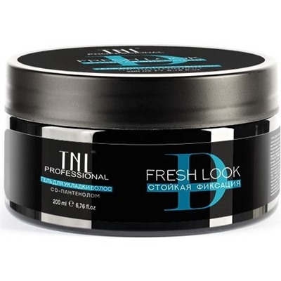 TNL Гель для волос Fresh Look стойкая фиксация с D-пантенолом 200 мл