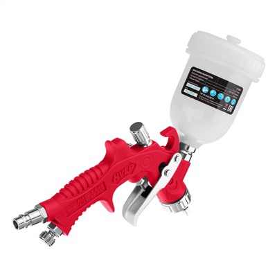 Краскораспылитель HVLP пневмат. с верхним бачком V= 0,1 л, сопло диаметром 0.8 мм Matrix