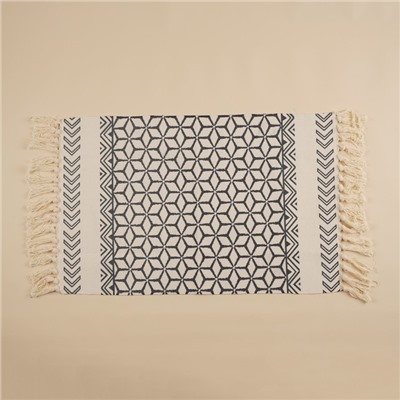 Коврик для дома SL Home Cotton, 60×90 см, бежевый