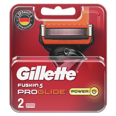 1 Кассеты  "FUSION PROGLIDE POWER"  "2"