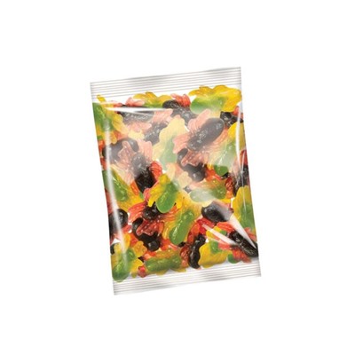 «KrutFrut», мармелад жевательный с двойными вкусами: клубники и ананаса, манго и абрикоса (упаковка 0,5 кг)