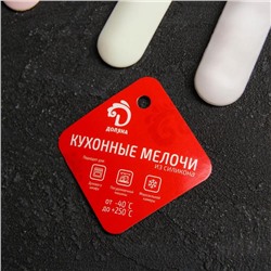 Лопатка - палетка Доляна «Винфор», 24.5 см, розовая