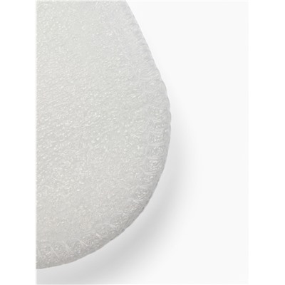 Тапочки одноразовые, антикризисные, подошва 4 мм, белые, 42 р.