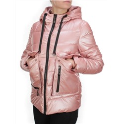 8063 PINK Куртка демисезонная женская (130 гр. синтепон)