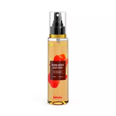 Спрей для тела Теплый янтарь (110 мл), Warm Amber Body Spray, произв. Fabessentials