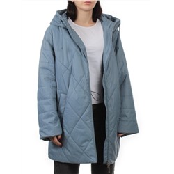 25051 GRAY BLUE Куртка демисезонная женская (100 гр. холлофайбер)