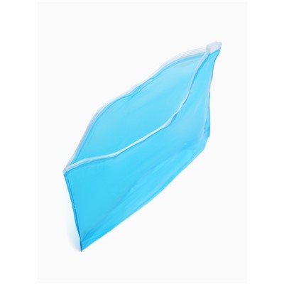 Косметичка для бассейна, с застёжкой зип-лок, маленькая, голубая