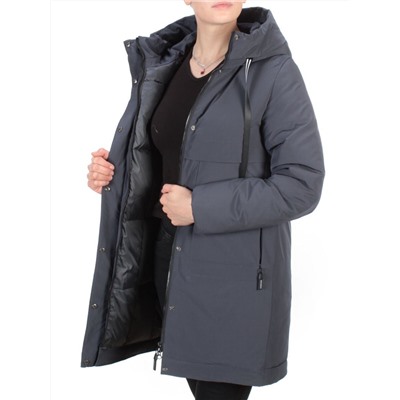 8802 DARK BLUE Пальто зимнее женское CLOUD LAG CAT (200 гр. холлофайбер)