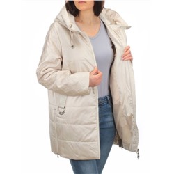 BM-81 LT. BEIGE  Куртка демисезонная женская (100 гр. синтепон)