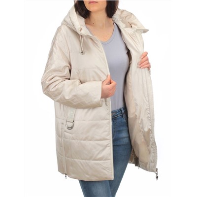 BM-81 LT. BEIGE  Куртка демисезонная женская (100 гр. синтепон)