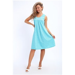 Женская сорочка 30138 / бирюза