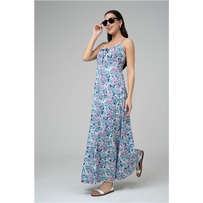 Сарафан женский 25-592L1-44 09/серый/абстракция