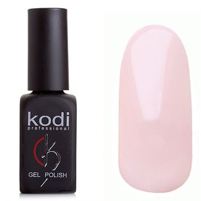 Kodi Гель-лак №062, пастельно-розовый без блёсток и перламутра, плотный, 8 мл