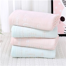 Summer gauze children's light and thin cotton bath towel