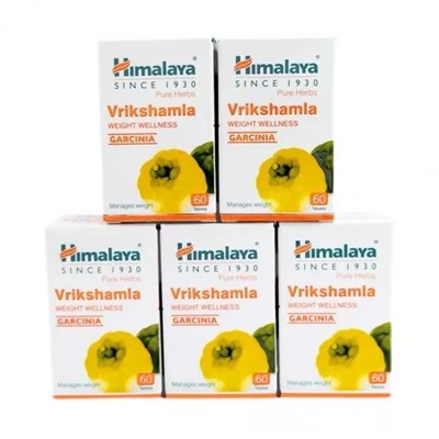 Набор Врикшамла (5 х 60 таб, 350 мг), Vrikshamla Set 5, произв. Himalaya