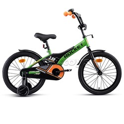 Велосипед 18" Rocket Phoenix, цвет зеленый